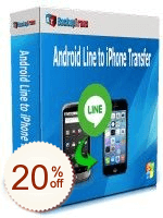Backuptrans Android Line to iPhone Transfer割引クーポンコード