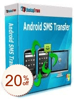 Backuptrans Android SMS Transfer割引クーポンコード