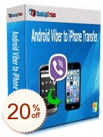 Backuptrans Android Viber to iPhone Transfer割引クーポンコード