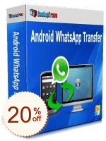 Backuptrans Android WhatsApp Transfer割引クーポンコード