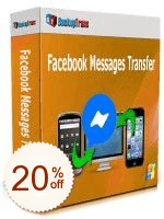 Backuptrans Facebook Messages Transfer割引クーポンコード