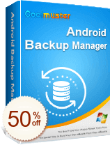 Coolmuster Android Backup Manager割引クーポンコード