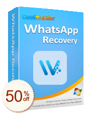 Coolmuster WhatsApp Recovery割引クーポンコード
