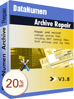 DataNumen Archive Repair割引クーポンコード