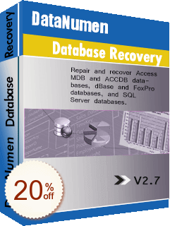 DataNumen Database Recovery割引クーポンコード