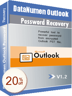 DataNumen Outlook Password Recovery割引クーポンコード