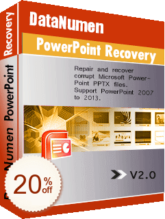 DataNumen PowerPoint Recovery割引クーポンコード