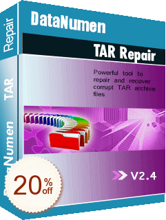 DataNumen TAR Repair割引クーポンコード