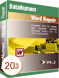 DataNumen Word Repair割引クーポンコード