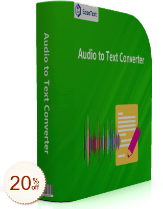 EaseText Audio to Text Converter割引クーポンコード