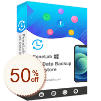 FoneLab - iOS Data Backup and Restore割引クーポンコード