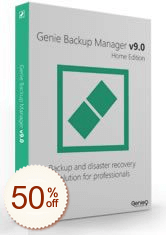 Genie Backup Manager Home割引クーポンコード