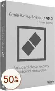 Genie Backup Manager Server割引クーポンコード
