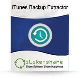 iLike iTunes Backup Extractor Boxshot