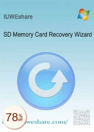 IUWEshare SD Memory Card Recovery Wizard割引クーポンコード