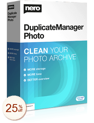 Nero DuplicateManager Photo割引クーポンコード