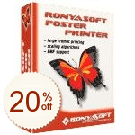 RonyaSoft Poster Printer Discount Coupon