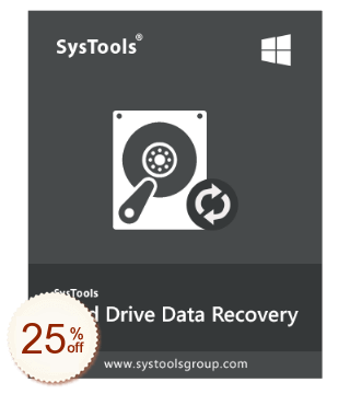 SysTools Hard Drive Data Recovery割引クーポンコード