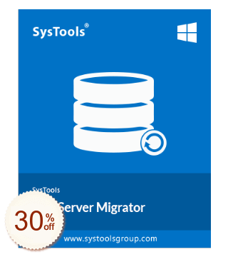 SysTools SQL Server Migrator割引クーポンコード