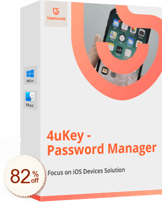 Tenorshare 4uKey - Password Manager割引クーポンコード
