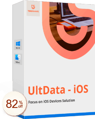 Tenorshare UltData (iPHONEデータ復元)割引クーポンコード