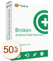 Tipard Broken Android Data Recovery割引クーポンコード