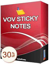 Vov Sticky Notes割引クーポンコード