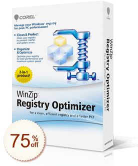 WinZip Registry Optimizer割引クーポンコード