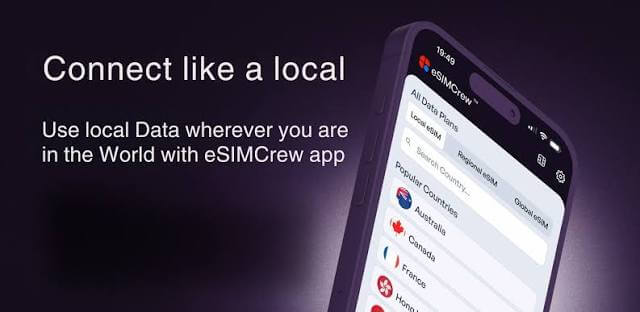 eSIMCrew Screenshot