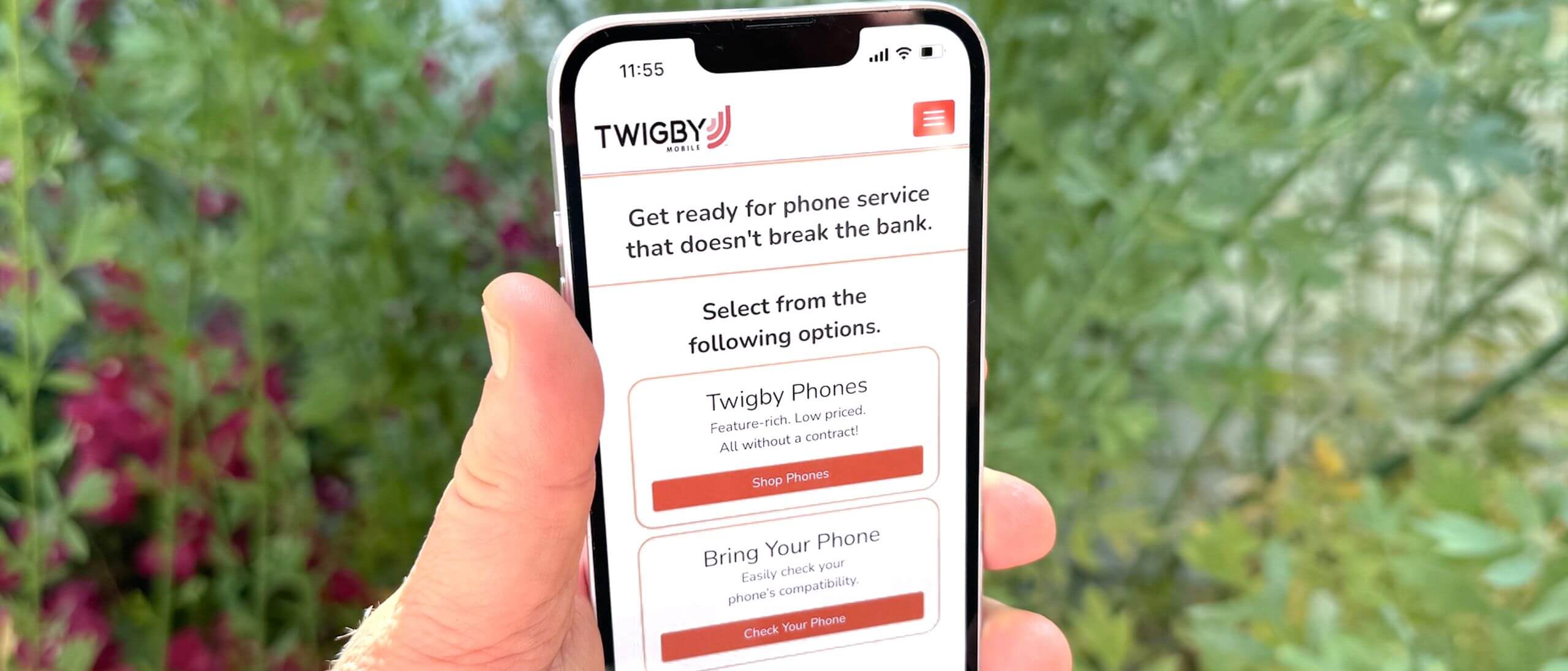 Twigby Mobile Screenshot